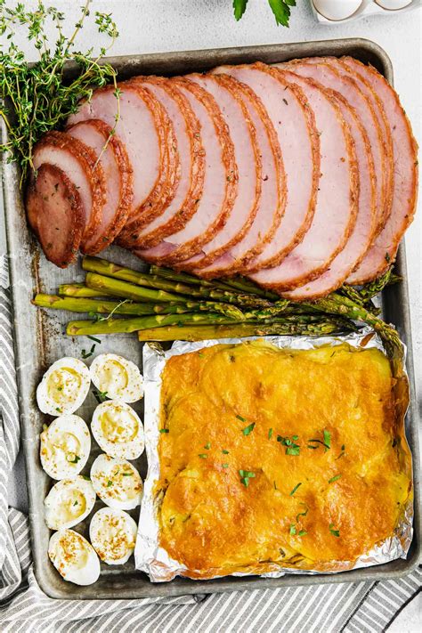easter dinner ideas with ham